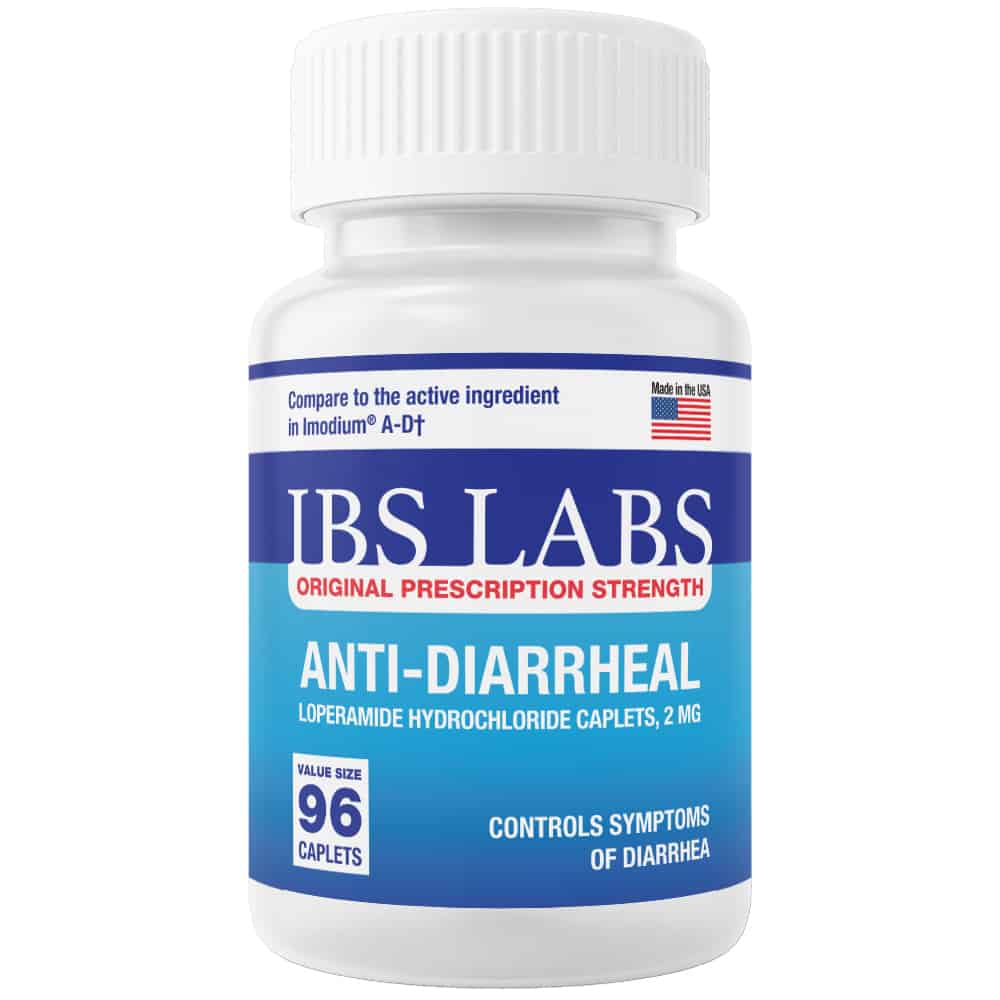 Anti-Diarrheal 2MG 96 Caplets By LBS LABS