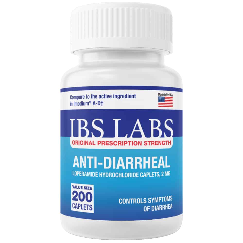 Anti-Diarrheal 2MG 200 Caplets By LBS LABS